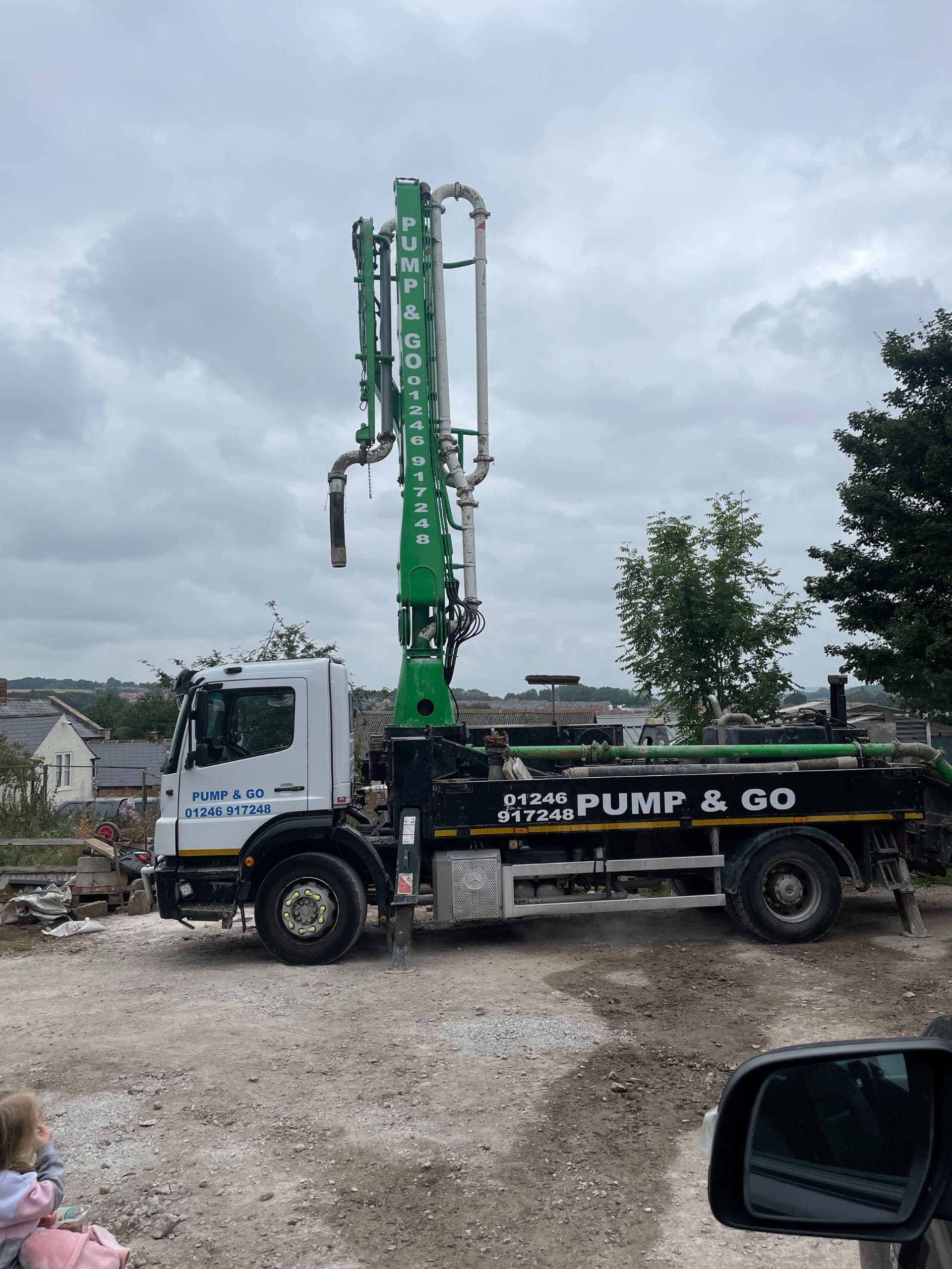 Concrete pumping Chesterfield